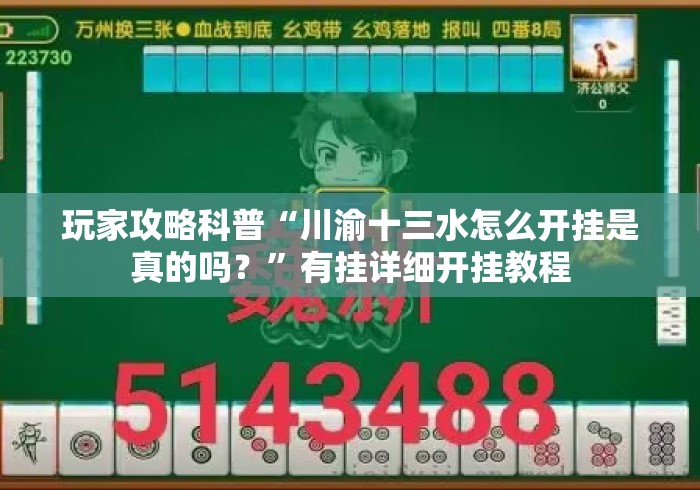 [分析]“同城跑胡子合集 怎么才能常赢”-揭秘开挂教程分享