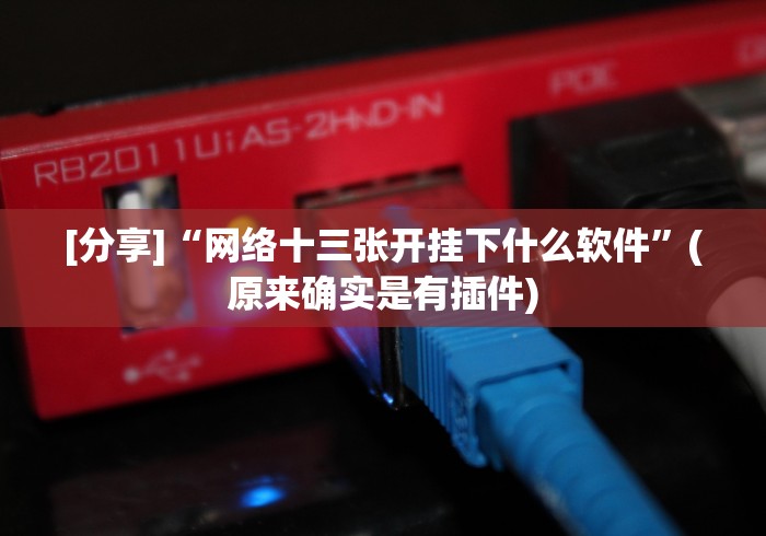 [分享]“网络十三张开挂下什么软件”(原来确实是有插件)