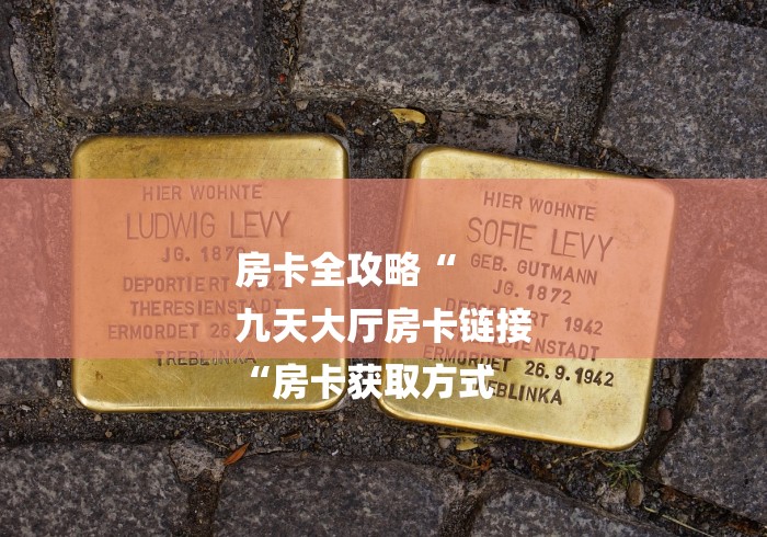 房卡全攻略“
九天大厅房卡链接
“房卡获取方式 