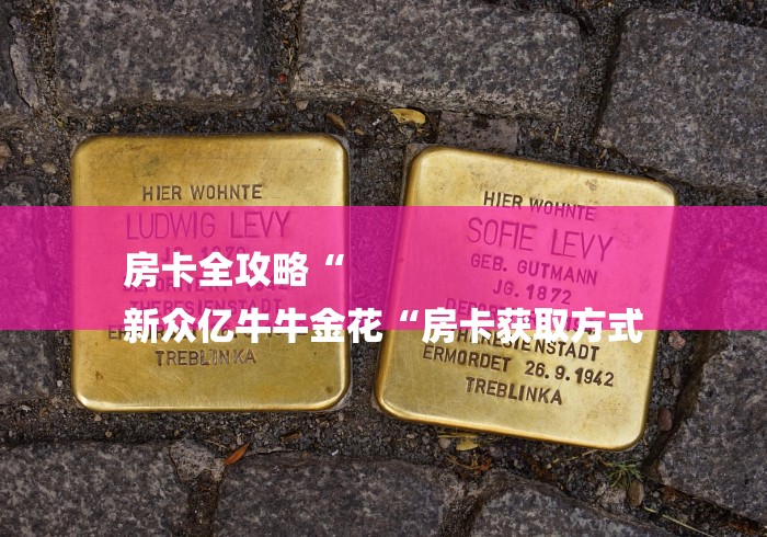 房卡全攻略“
新众亿牛牛金花“房卡获取方式