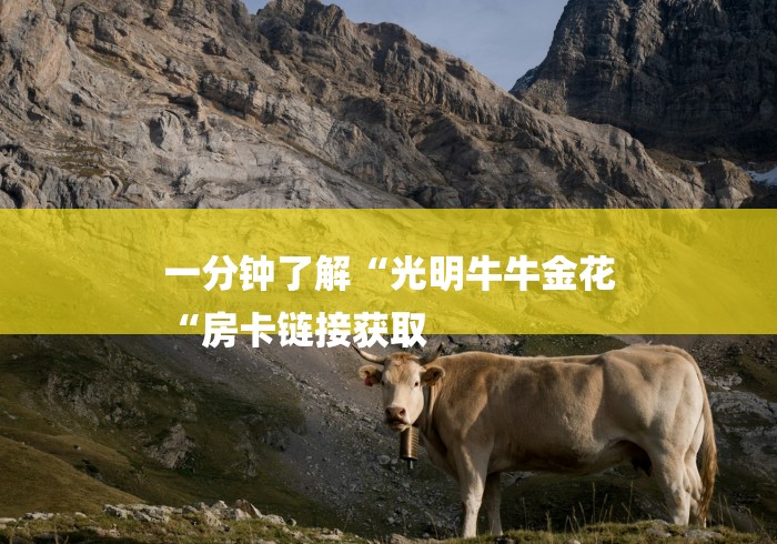 一分钟了解“光明牛牛金花
“房卡链接获取 一分钟了解“光明牛牛金花
“房卡链接获取