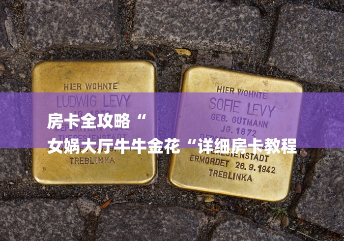 房卡全攻略“
女娲大厅牛牛金花“详细房卡教程