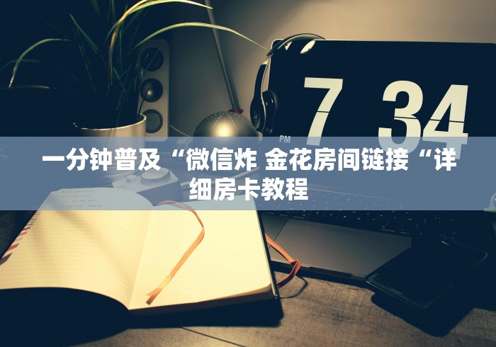 一分钟普及“微信炸 金花房间链接“详细房卡教程