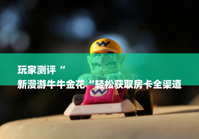 玩家测评“
新漫游牛牛金花“轻松获取房卡全渠道 玩家测评“
新漫游牛牛金花“轻松获取房卡全渠道