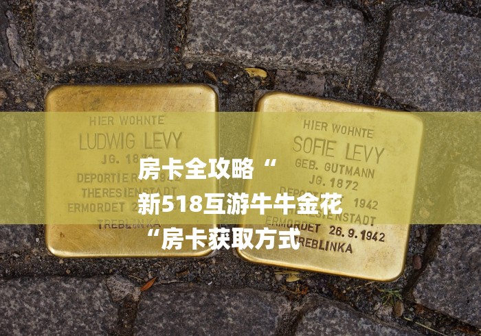 房卡全攻略“
新518互游牛牛金花
“房卡获取方式 房卡全攻略“
新518互游牛牛金花
“房卡获取方式